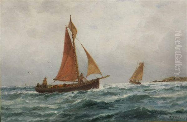 Ships Off The Nore (+ Another; Pair) - view 1
