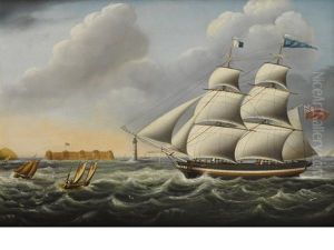 The Merchant Brig Blucher Outward Bound