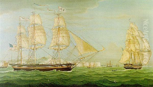The New York Packet Ship Hudson - view 1