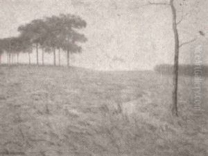 Moonrise Over A Hill