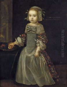 Bildnis Der Dorothea Amalie Grafin Von Nassau-idstein Als Kind