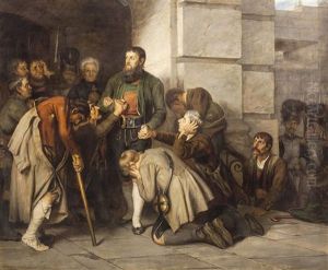 Andreas Hofers Abschied Von Den Seinen (after Franz Von Defregger)
