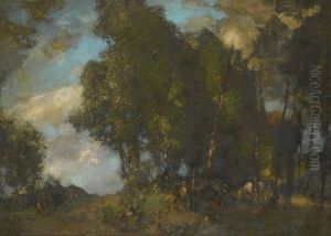The Gypsy Camp by Edward Arthur Walton