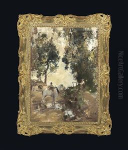 A Day's Work Ended by Edward Arthur Walton