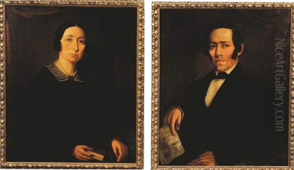 Portrait Of Mr. Billings (+ Portrait Of Mrs. Billings; 2 Works) - view 1