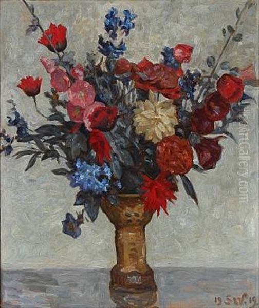 Still Life With Flowers In A Vase - view 1