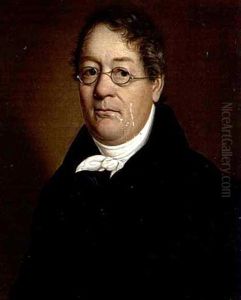 Brustportrat Eines Herrn by Georg Wilhelm Wanderer