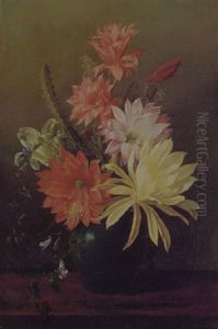 Still Life With Cactus Blooms