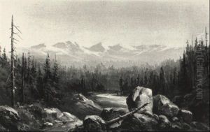 Landscape Wth Distant Mountains Landscape Wth Distant Mountains