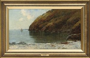 Fishing Boats In A Bay (+ Fishing Boats Off The Coast; Pair) by Richard Wane