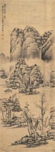 Landscape by Wang Fu