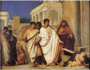Le Depart De Caius Gracchus by Pierre Brisset