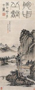 Landscape by Wang Fu