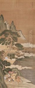 Landscape by Wang Guxiang