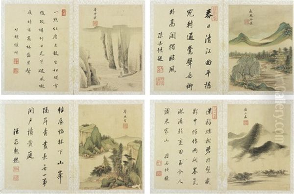 Landscape After Old Masters (album Of Ten Leaves) - view 1