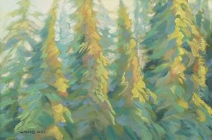 Sunlit Trees