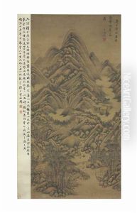 Clear Stream From The Mountains by Wang Shimin