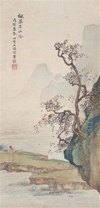 Landscape by  Wang Xinjing