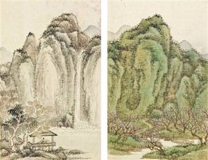 Landscapes by Wang Yu