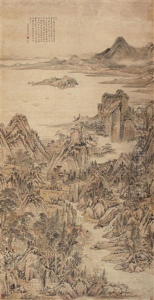 Landscape (after Huang Gongwang) - view 1