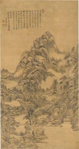 Landscape After Huang Gongwang by Wang Yuanqi