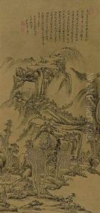 Living In The Mountains by Wang Yuanqi