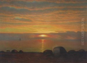 Sonnenuntergang by Albert Evard Wang