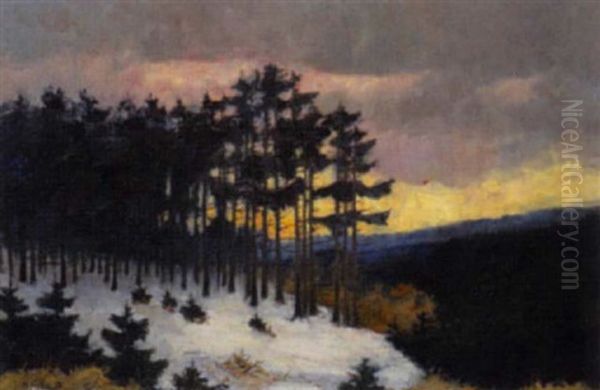 Landschaft Bei Abendrot - view 1