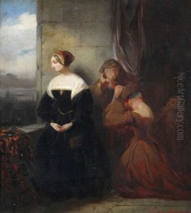 Le Depart by Baron Gustave Wappers