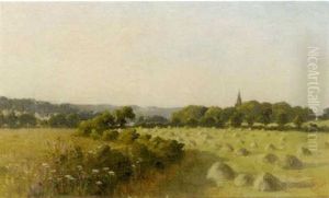 The Hay-harvest (isle Of Man?) by Samuel Warburton