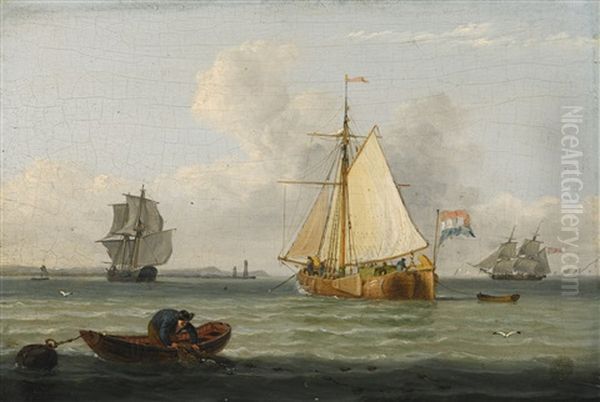 A Dutch Buss On The Humber - view 1