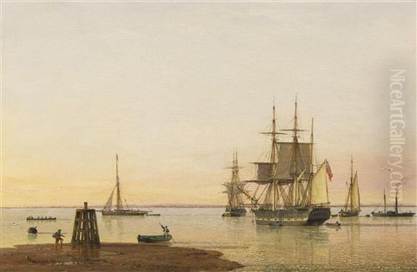 The Barque 'columbine' On The Humber - view 1