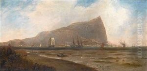 The Rock Of Gibraltar by Charles Ward