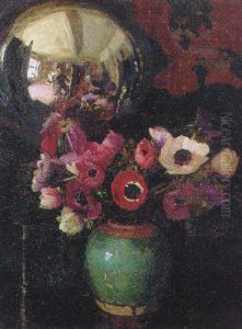 Peony Still Life by Charles Daniel Ward