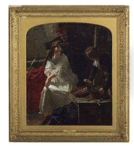 La Toilette Des Morts - Charlotte Corday In The Prison Of The Conciergerie by Edward Matthew Ward