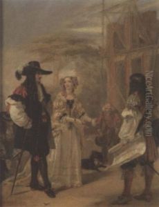 Discussing The Plans by Edward Matthew Ward