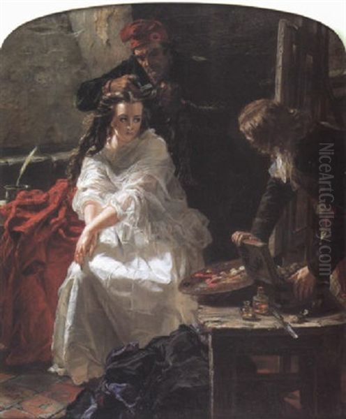 Charlotte Corday - Her Last Toilette Before Her Execution - view 1