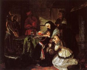 Marie Antoinette's Final Adieu To The Dauphin On The Prison Of The Temple
