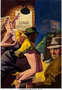 Undercover Man, Private Detective Magazine Cover by Hugh J. Ward