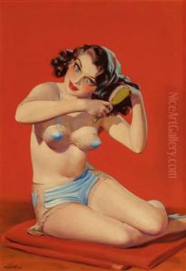 Irresistible, Bedtime Stories Magazine Cover, April by Hugh J. Ward