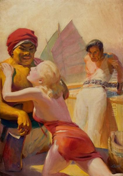 Spicy Adventure Stories Cover, April 1937 - view 1