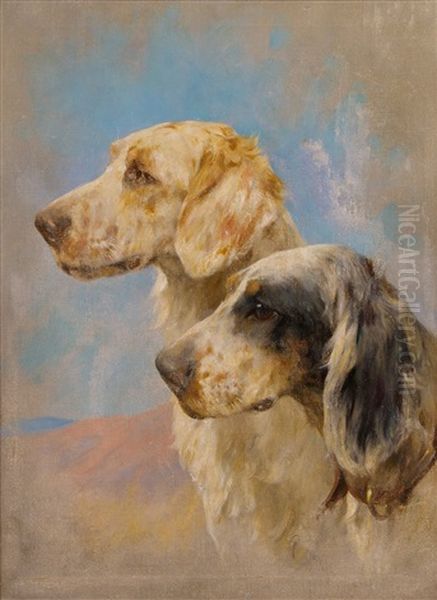 Terriers Claiming A Bone - view 1