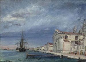 View Of The Chiesa Dei Gesuati, The Zattere, Venice