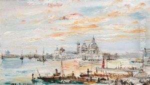 Venetian Scenes (pair) by William White Warren
