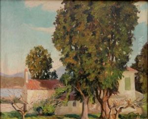 Farmhouse by Alexander Warshawsky