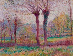 Autumn Afternoon In Brittany by Alexander Warshawsky
