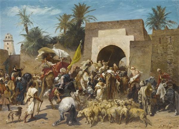 Return From The Razzia - view 1