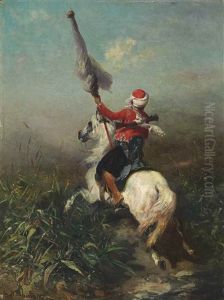 The Standard Bearer by Georges Washington