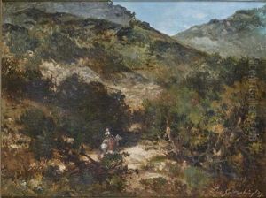 Cavalier Sur Un Sentier by Georges Washington