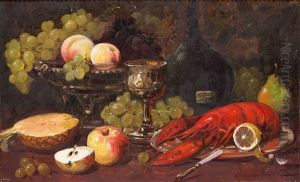 Martwa Natura Z Homarem by Czeslaw Wasilewski